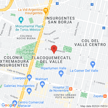 Dr. Raul Ruiz Bedoya map