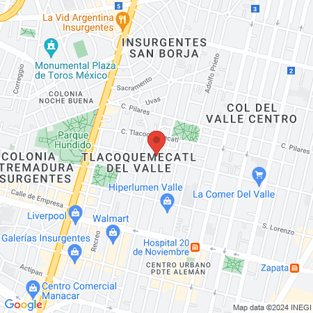 Consultorio medico map