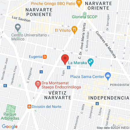 Estudio Cuatro52 map