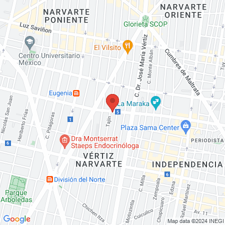 CLUB FASHION Salón y spa map