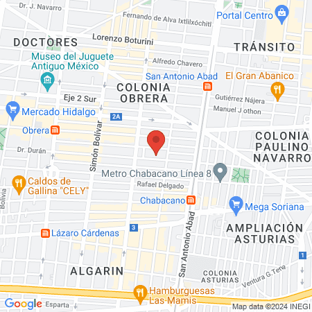 Centro Terapeutico Bioos map
