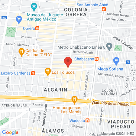 Dr. Gutierrez Aragón Carlos map