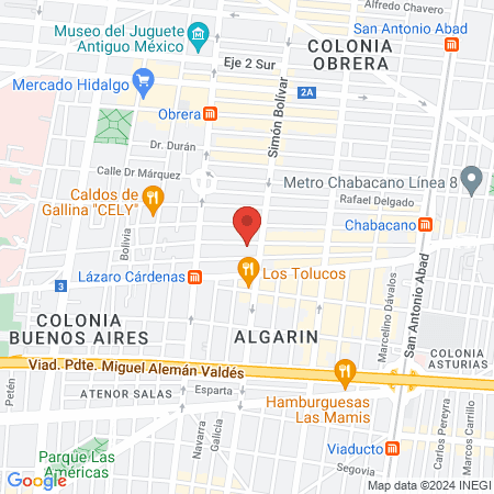 Consultorios Medicos Especializados map