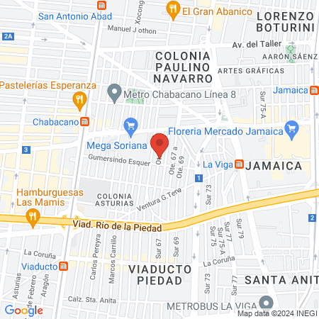 BROWS BY KARE studio privado map