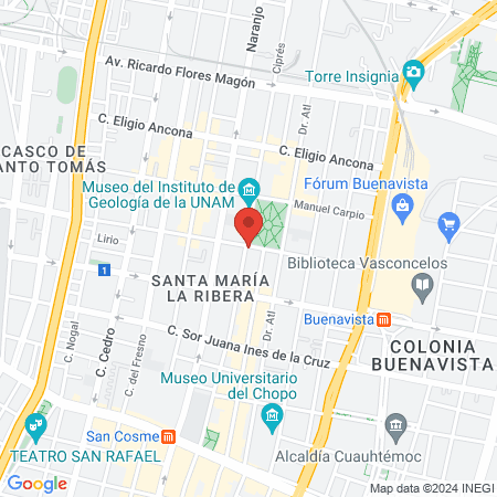 Estética "De Marco" map