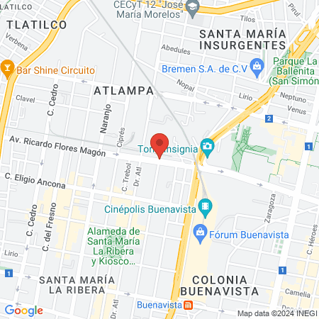 Consultorio Dep. map