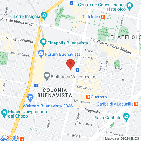 Barber shop The Junior map