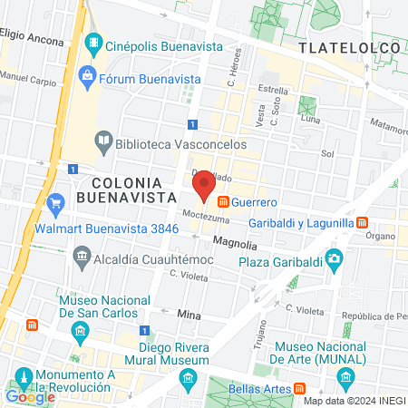 La Cueva Del Oso map