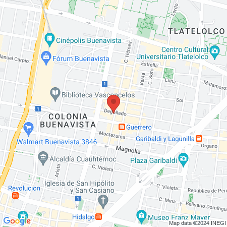 Farce Peluqueria map