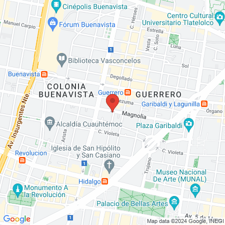 Mister the barber shop map