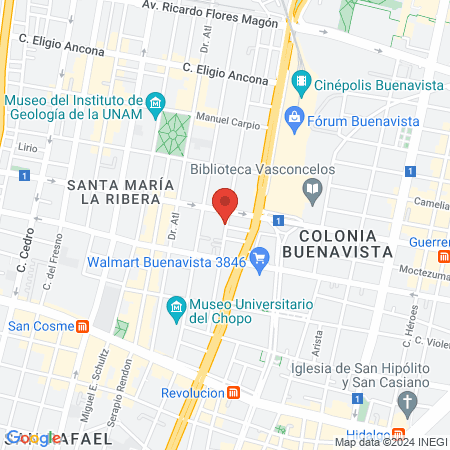 Consultorio Dental Dra. Aurora Hernández map