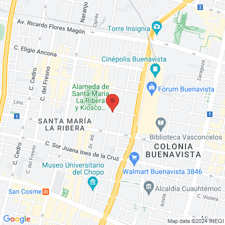 Veterinaria Oliva map