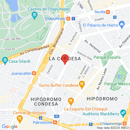 Consultorio Médico dental map