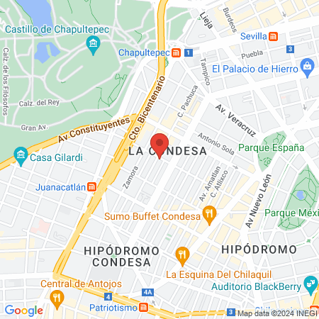 Agustin Rodriguez, Blanca Laura map