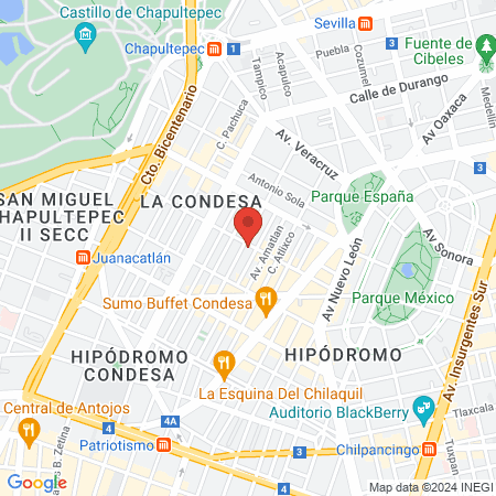 Dr. José Antonio Magaña Serrano map