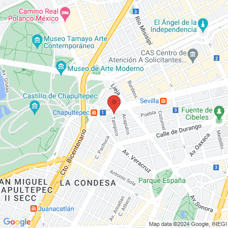 Clínica Dental Smile Center Narvarte map