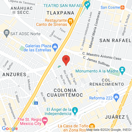 Attraxion Coiffure map