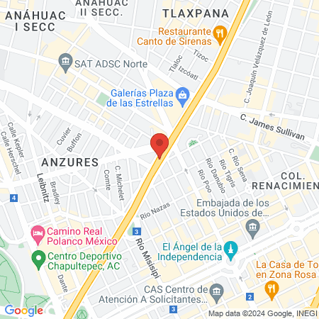 Doctor Ignacio Rodríguez Javier map