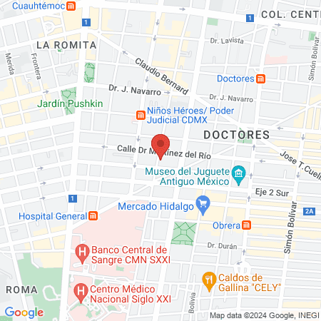 Studio de belleza sigue map