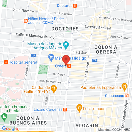 Peluqueria Monte Carlo map