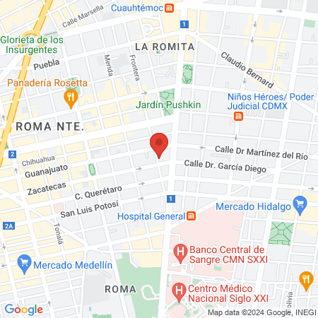 Peluquería Lesla map