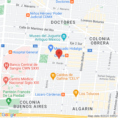 Balam Barber Shop map