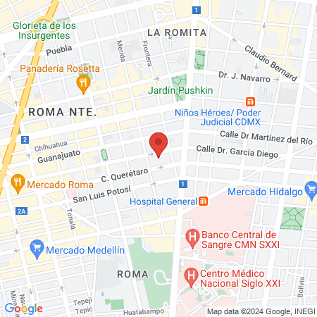 Dra. Mariana Ortega - Dentista map