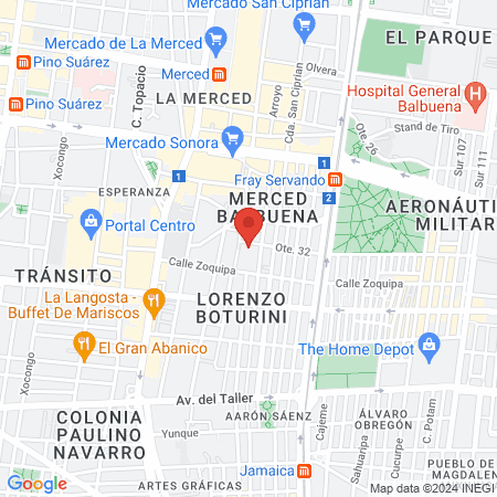 Beauty Salon LashSpa map