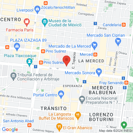 Bernal González José Luis map