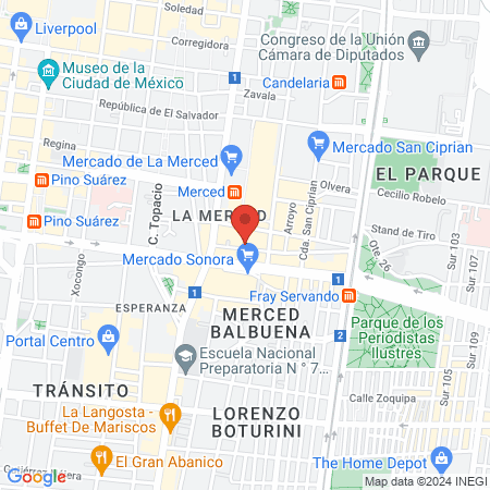 Podologo Nave Mayor Puerta 30 mercado merced map