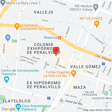 Dental Misterios map