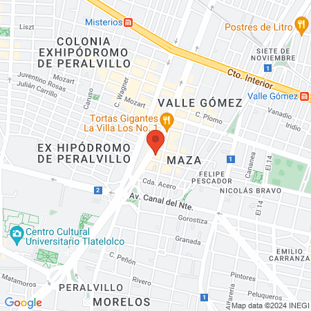 Dental Cruz map