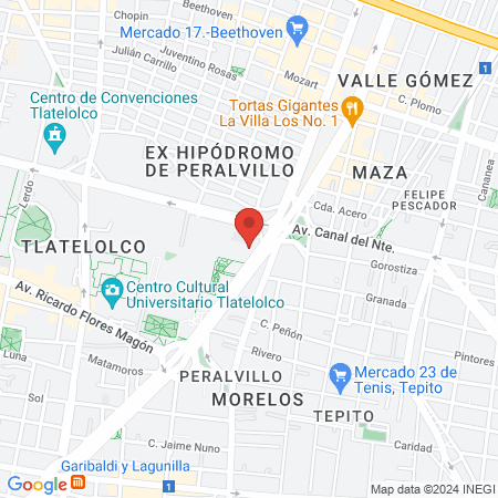 Enlaces Veterinarios map