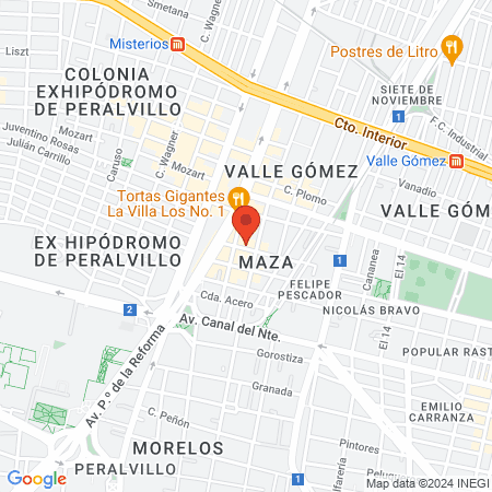 MakeUp Lash Studio map