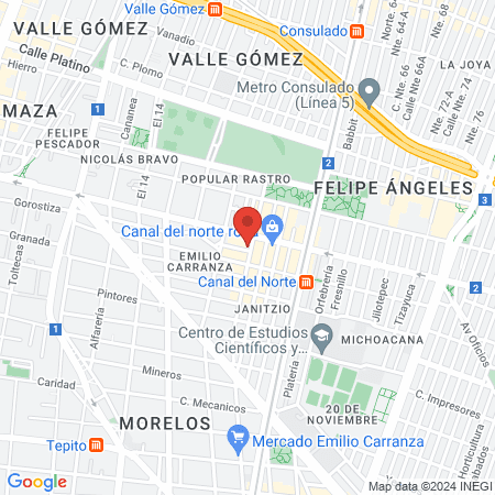 Nails y Estetic Jessi map