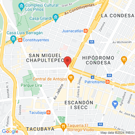 Barbería Alquimia map