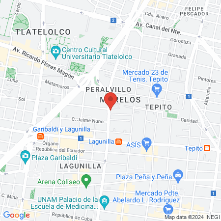 ESTÉTICA. STUDIO B&J PROFESIONAL map