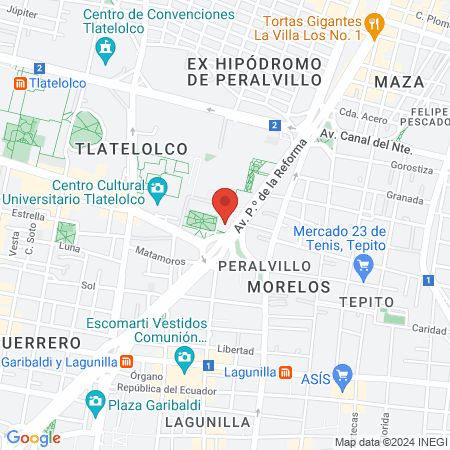 Consultorio Dental Dra. Nancy Sáenz map