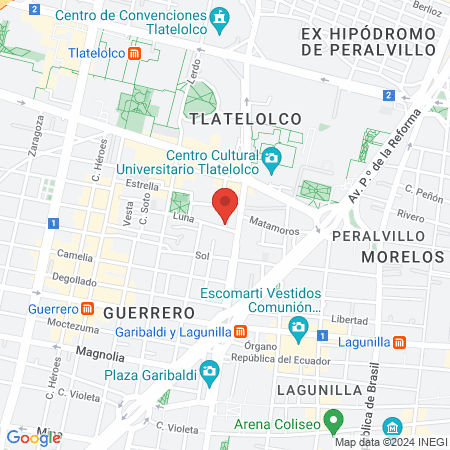 Beauty barber A&H map