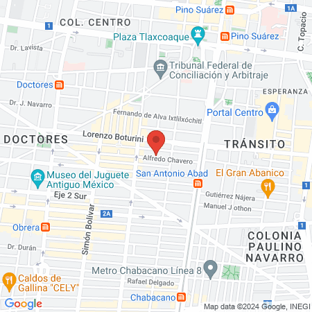 Peluquería Dapper map