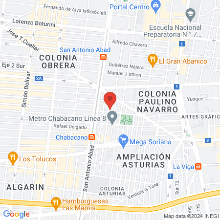 Dentista abierto en DOMINGO map