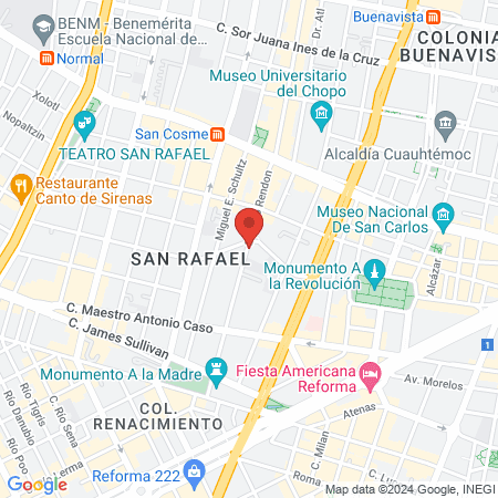 Consultorio Dental y de Cirugia Maxilofacial map