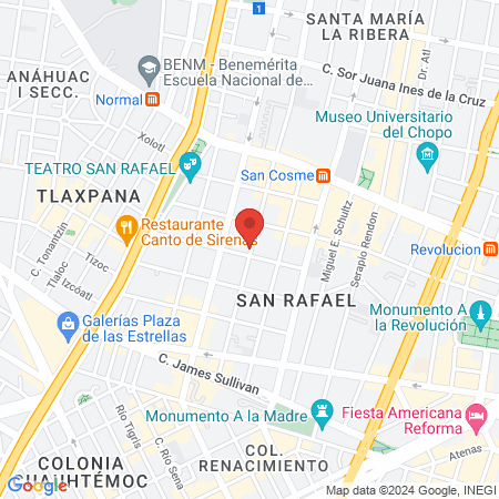 Dr. Luis Enrique Hernández Colín map