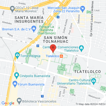 Estética Estela map