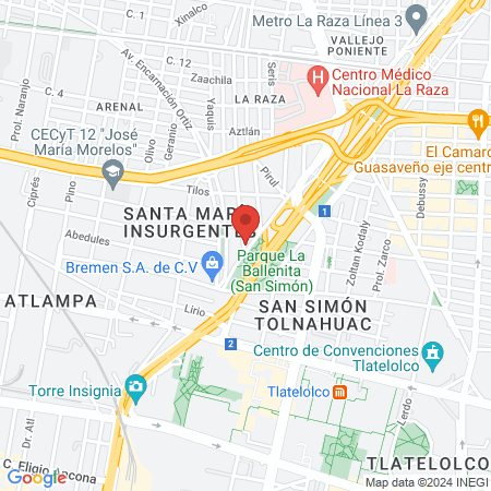 ESTETICA NUEVA IMAGEN map