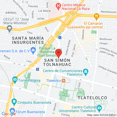 Maria Del Pilar Argoytia Anguas Médico General Cuauhtémoc map