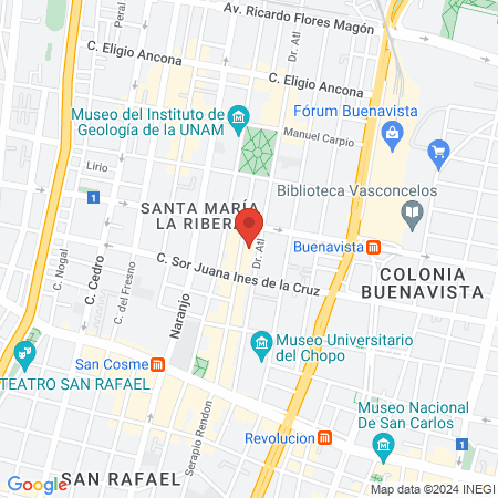 Podología Santa Maria la Ribera map