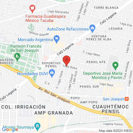 Atelier Leonardo Olmos map