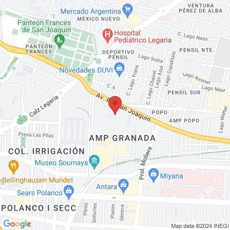 Autoridad Fitness map