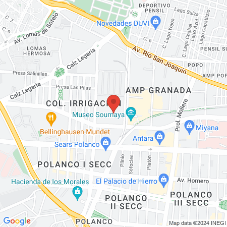 SPORT CITY POLANCO map